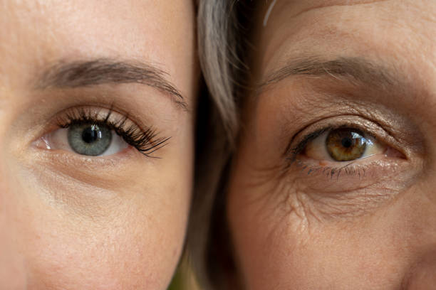 Improved Skin Texture and Tone Around the Eyes