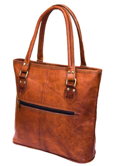 Classic Leather Tote Bag